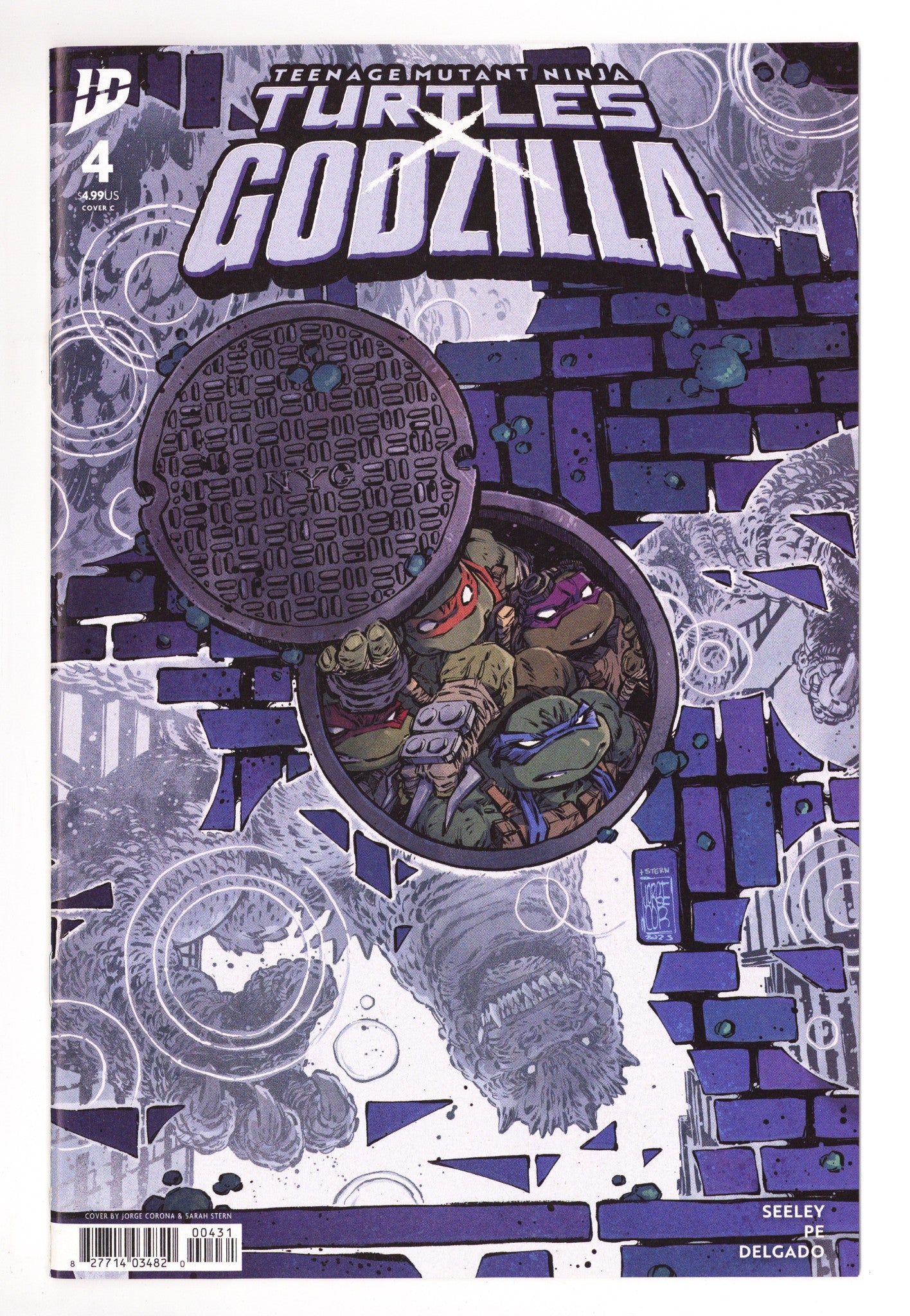 Teenage Mutant Ninja Turtles X Godzilla 4 Corona Variant (2026)