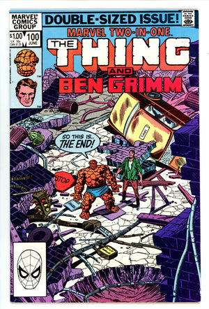 Marvel Two-in-One Vol 1 100 Mid Grade (1983)