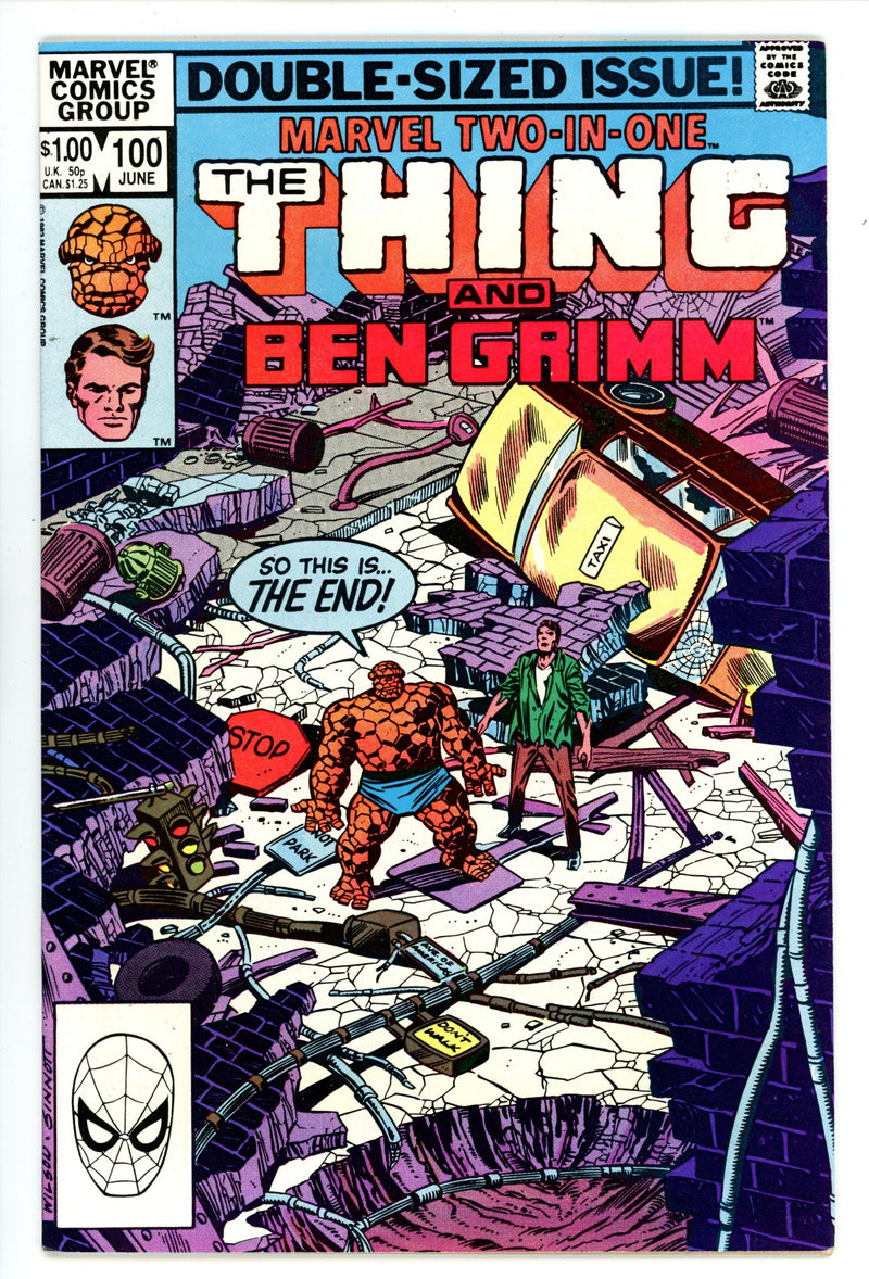 Marvel Two-in-One Vol 1 100 Mid Grade (1983) 