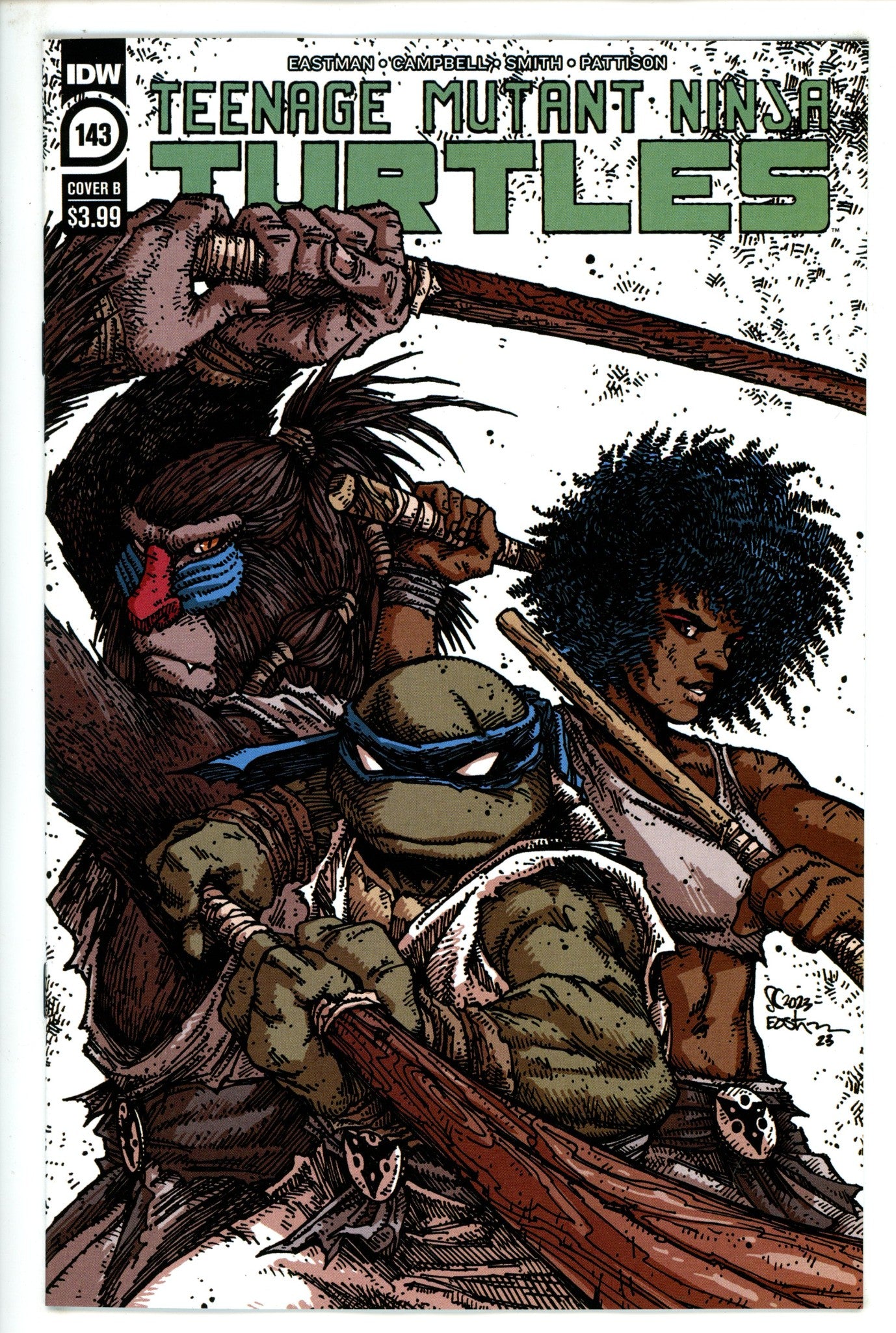 Teenage Mutant Ninja Turtles Vol 5 143 Eastman Variant (2023)