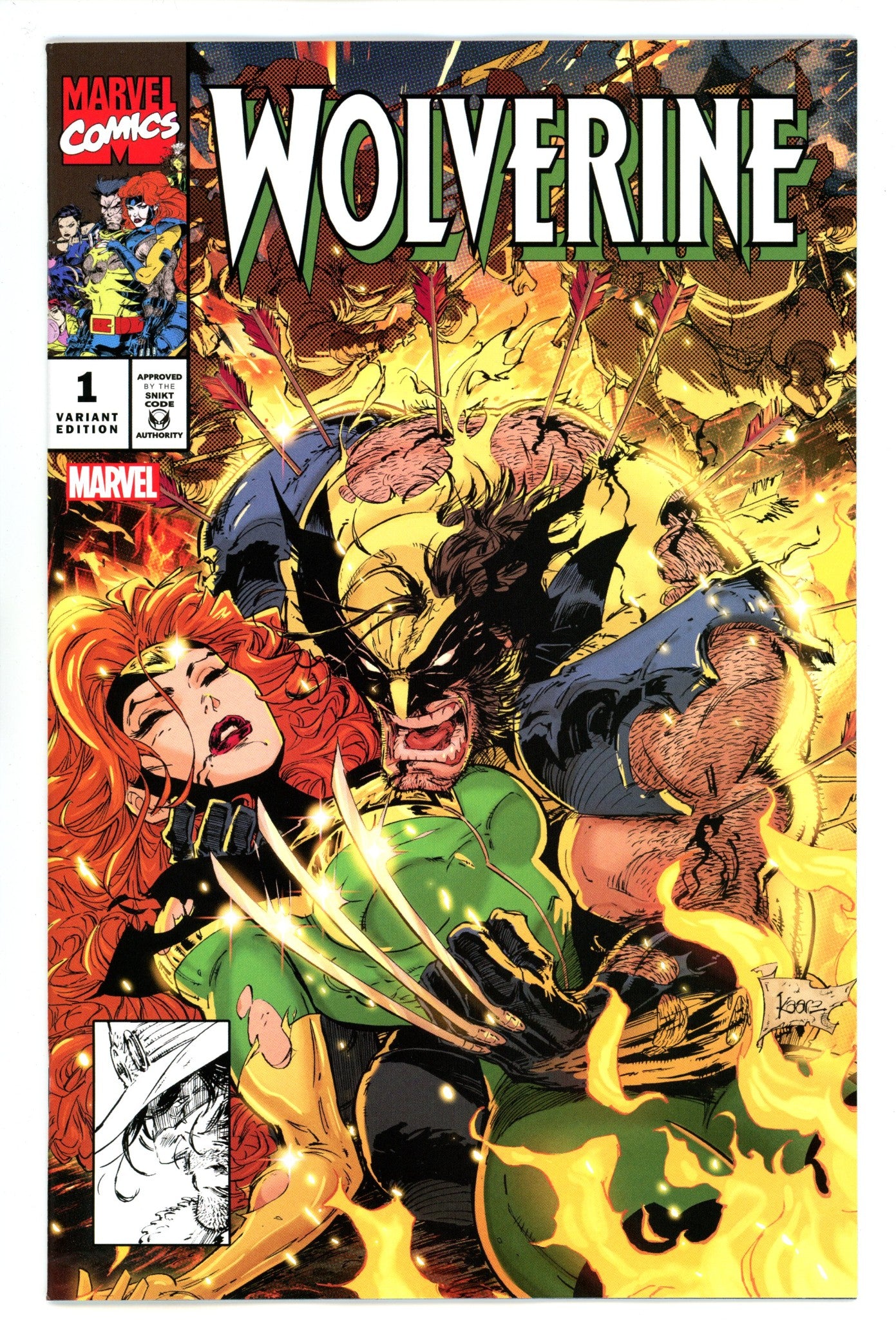 Wolverine Vol 8 1 Andrews Variant (2024)