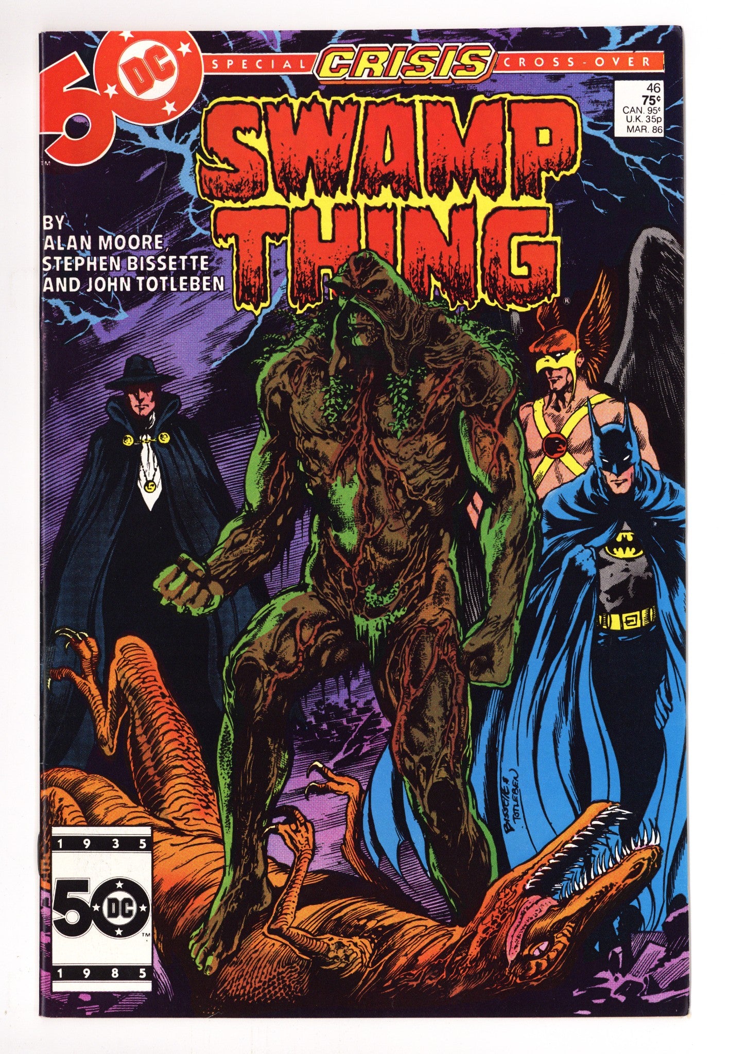 Swamp Thing Vol 2 46 Mid Grade (1986) 