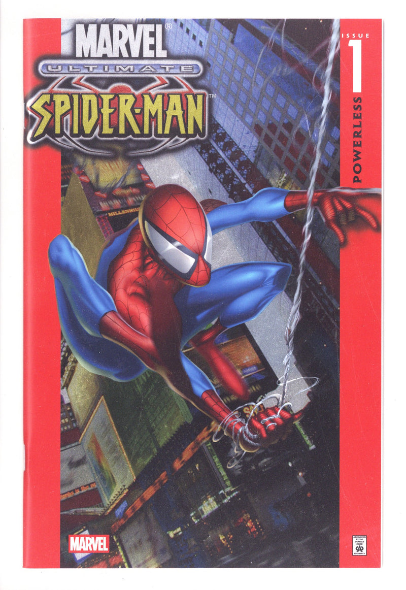 Ultimate Spider-Man Vol 1 1 Quesada Foil Facsimile Variant (2025)