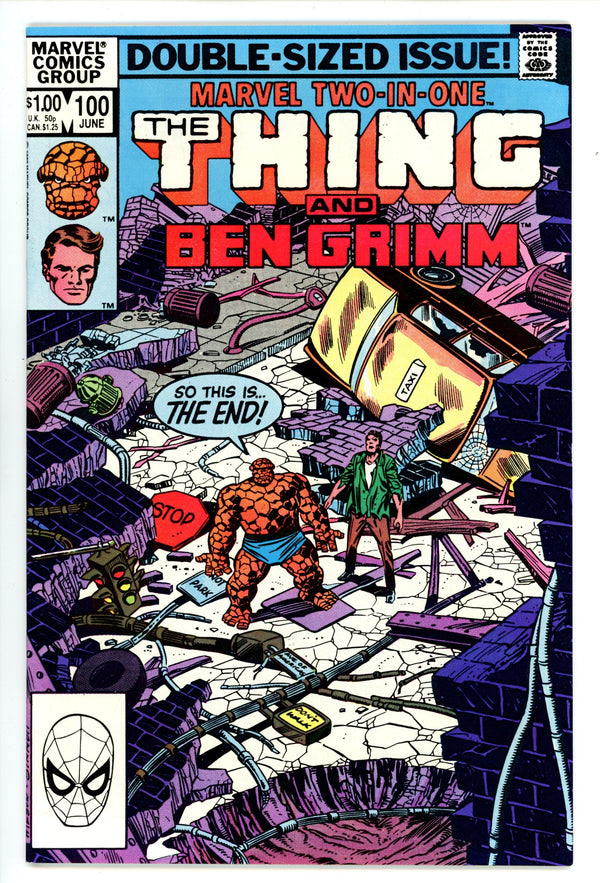 Marvel Two-in-One Vol 1 100 High Grade (1983) 