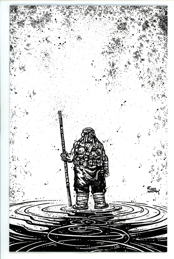 Teenage Mutant Ninja Turtles Vol 5 150 Campbell B&W Virgin Incentive Variant NM- (2024)