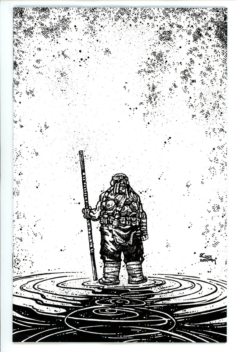 Teenage Mutant Ninja Turtles Vol 5 150 Campbell B&W Virgin Incentive Variant NM- (2024)