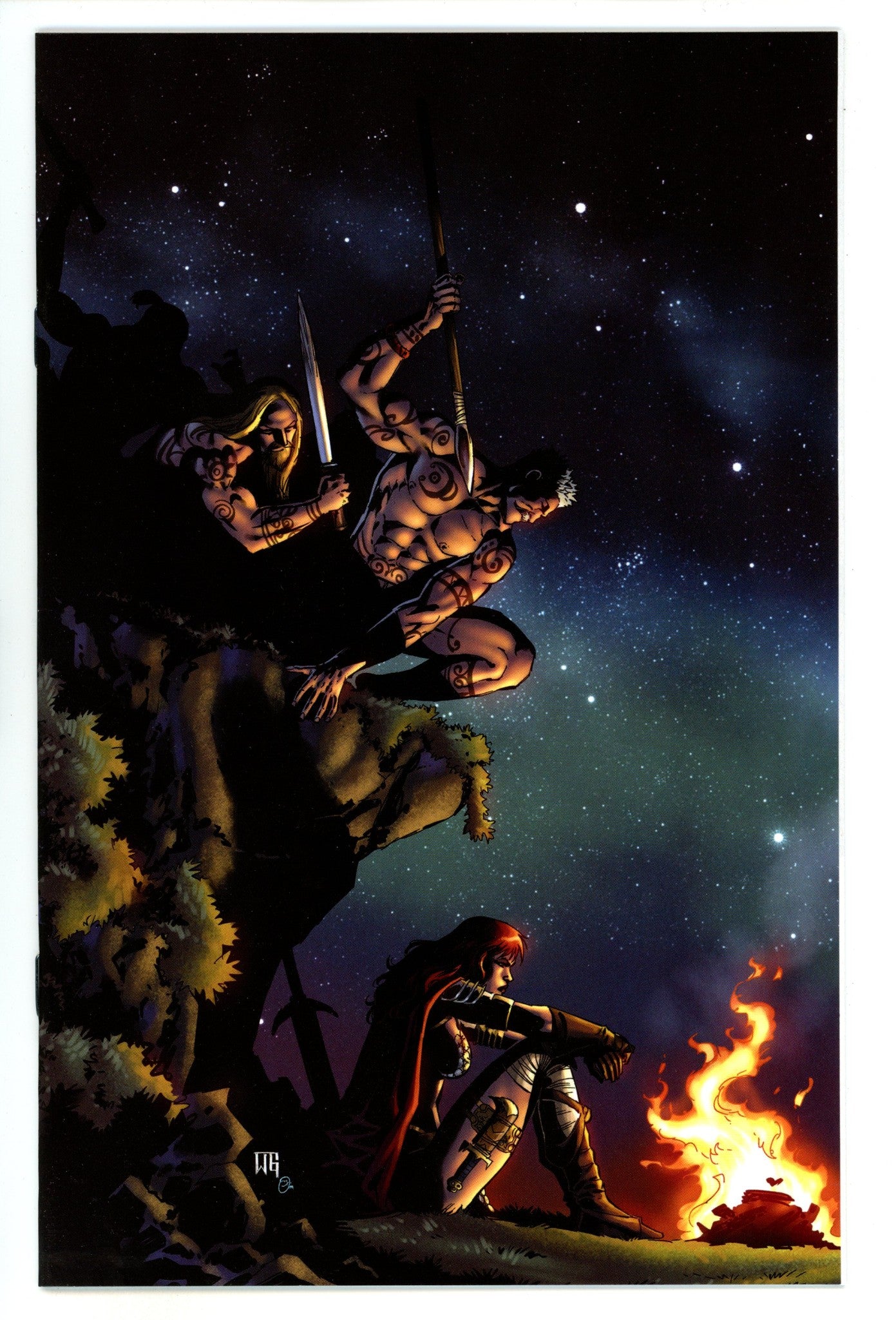 Red Sonja Vol 7 14 Geovani Virgin Incentive Variant (2024)