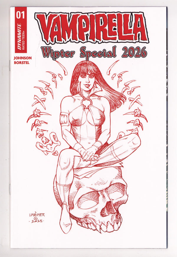 Vampirella Winter Special  1 Linsner  Red Line Art Incentive   (2026)