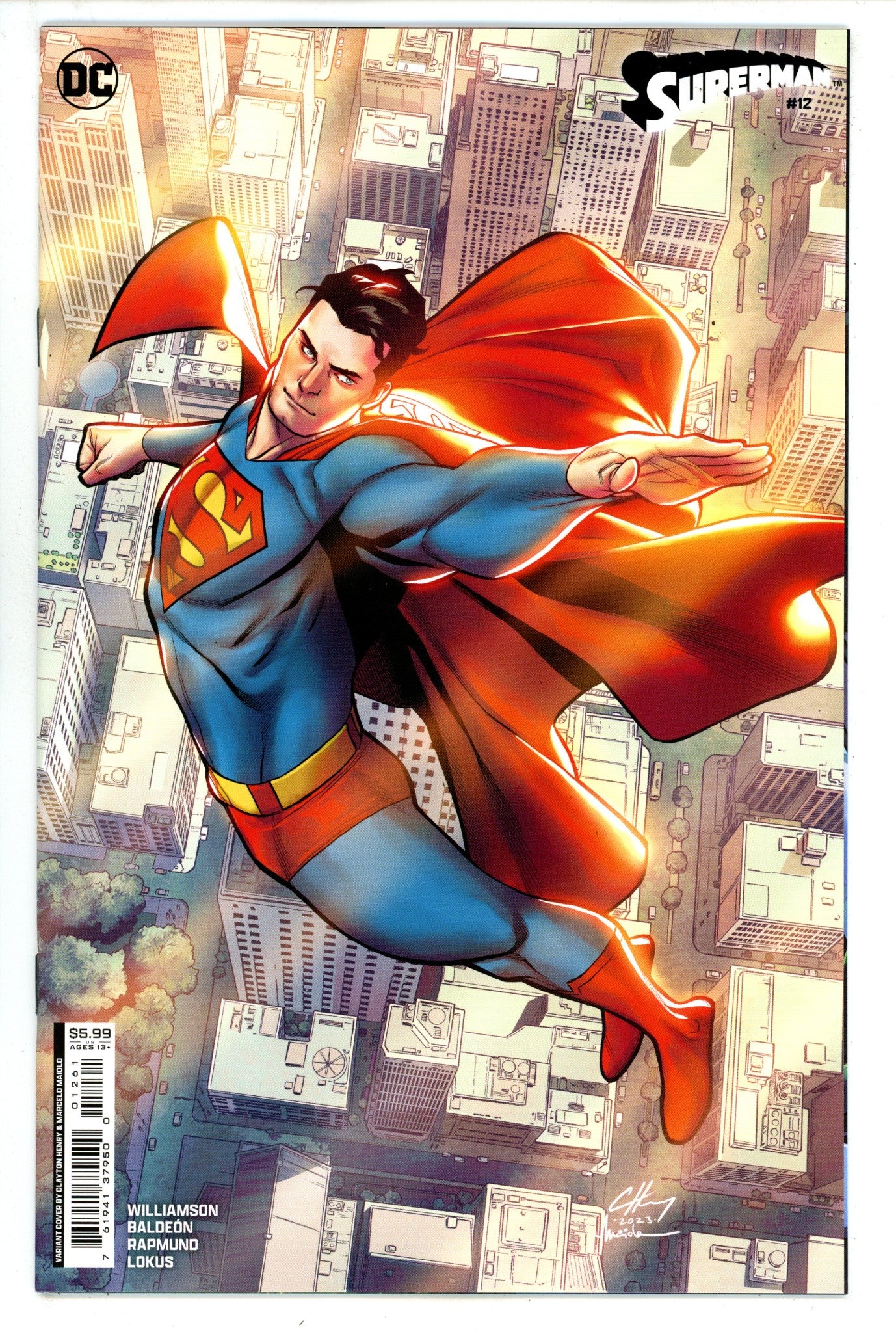 Superman Vol 6 12 Henry Variant (2024)