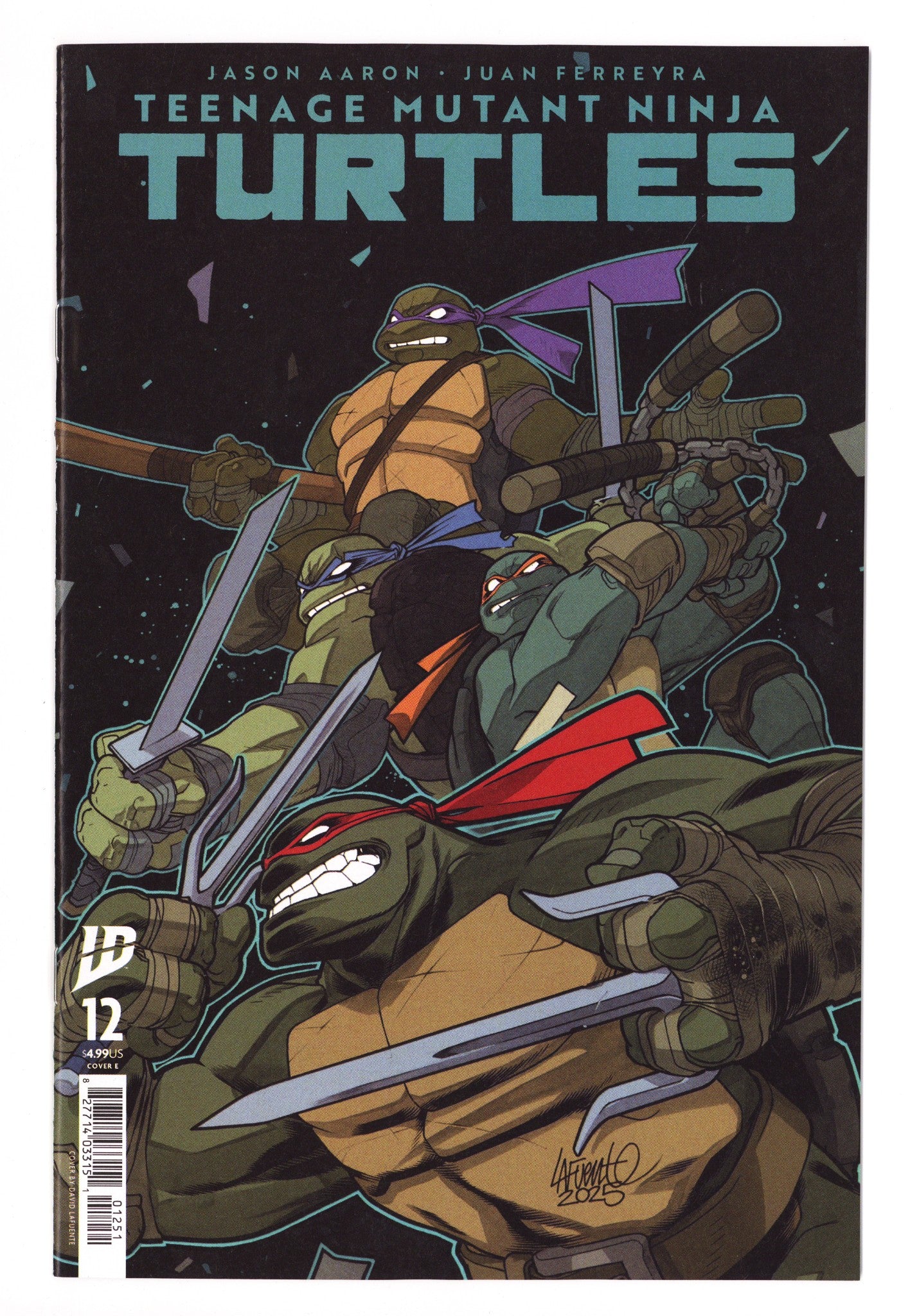 Teenage Mutant Ninja Turtles Vol 6 12 Lafuente Variant (2025)