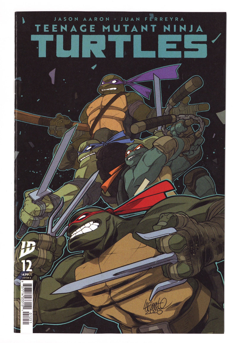 Teenage Mutant Ninja Turtles Vol 6 12 Lafuente Variant (2025)