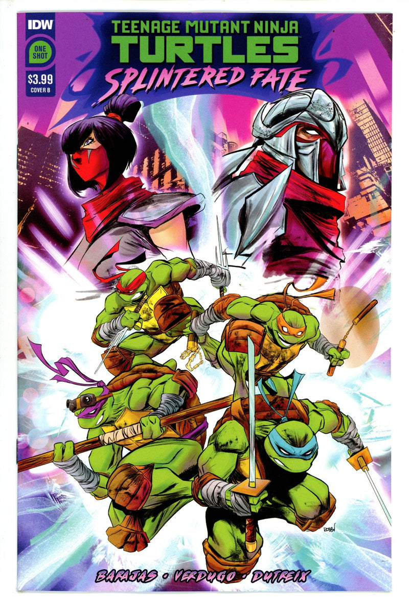 Teenage Mutant Ninja Turtles Splintered Fate 1 Palacios Variant (2023)
