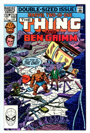 Marvel Two-in-One Vol 1 100 NM- (9.2) (1983)