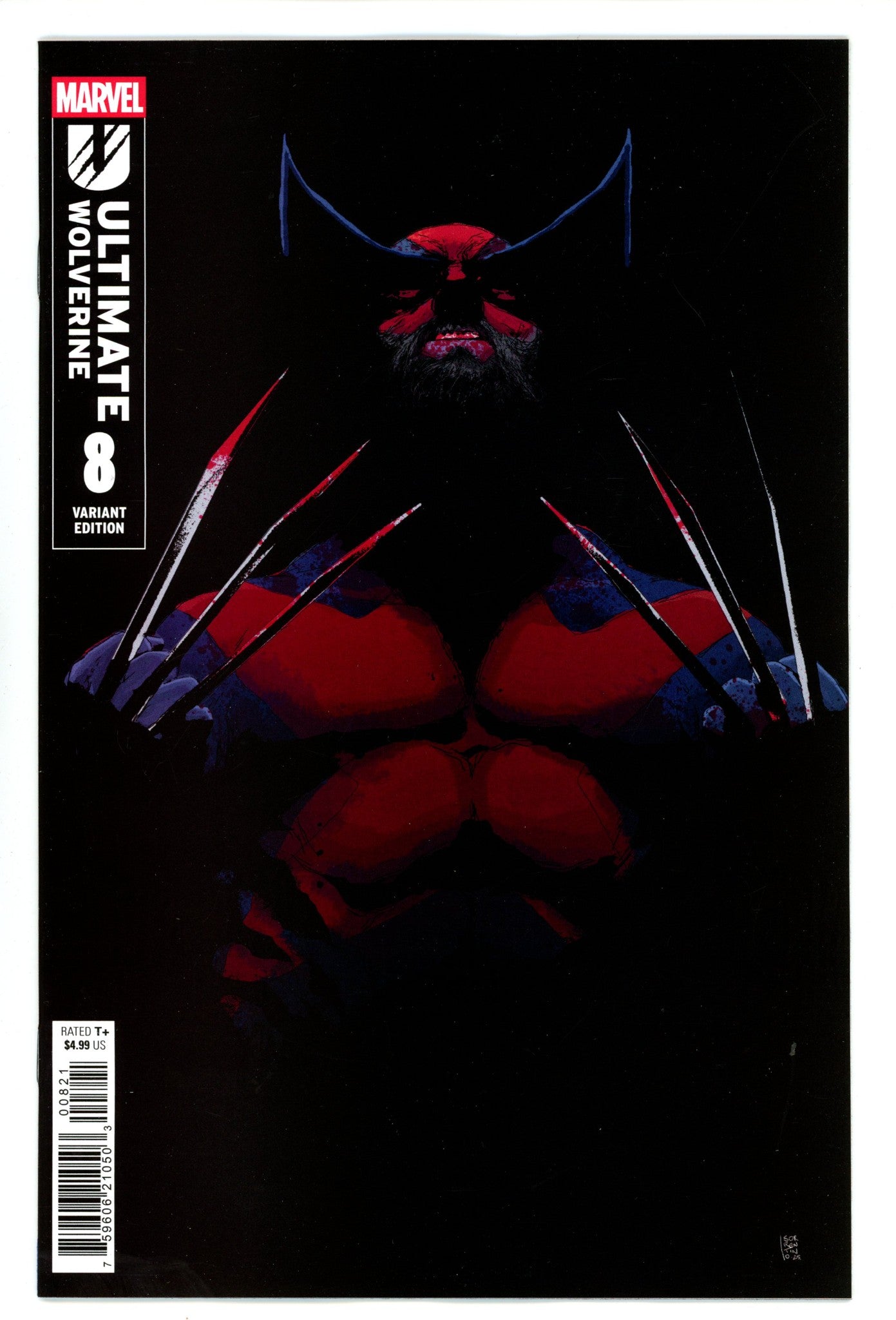 Ultimate Wolverine 8 Sorrentino Variant (2025)