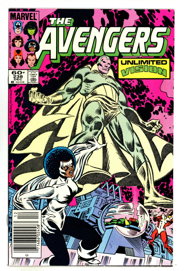 The Avengers Vol 1 238 High Grade (1983) Newsstand