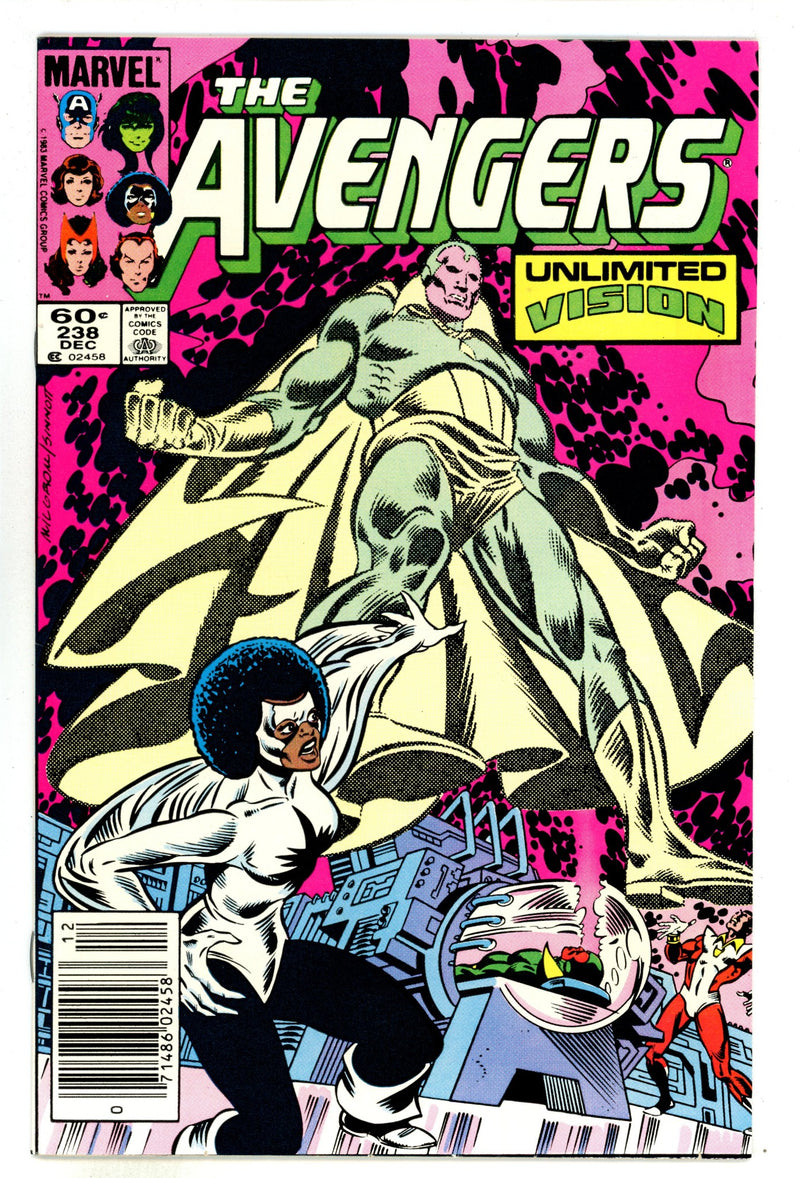 The Avengers Vol 1 238  High Grade   (1983)     Newsstand  