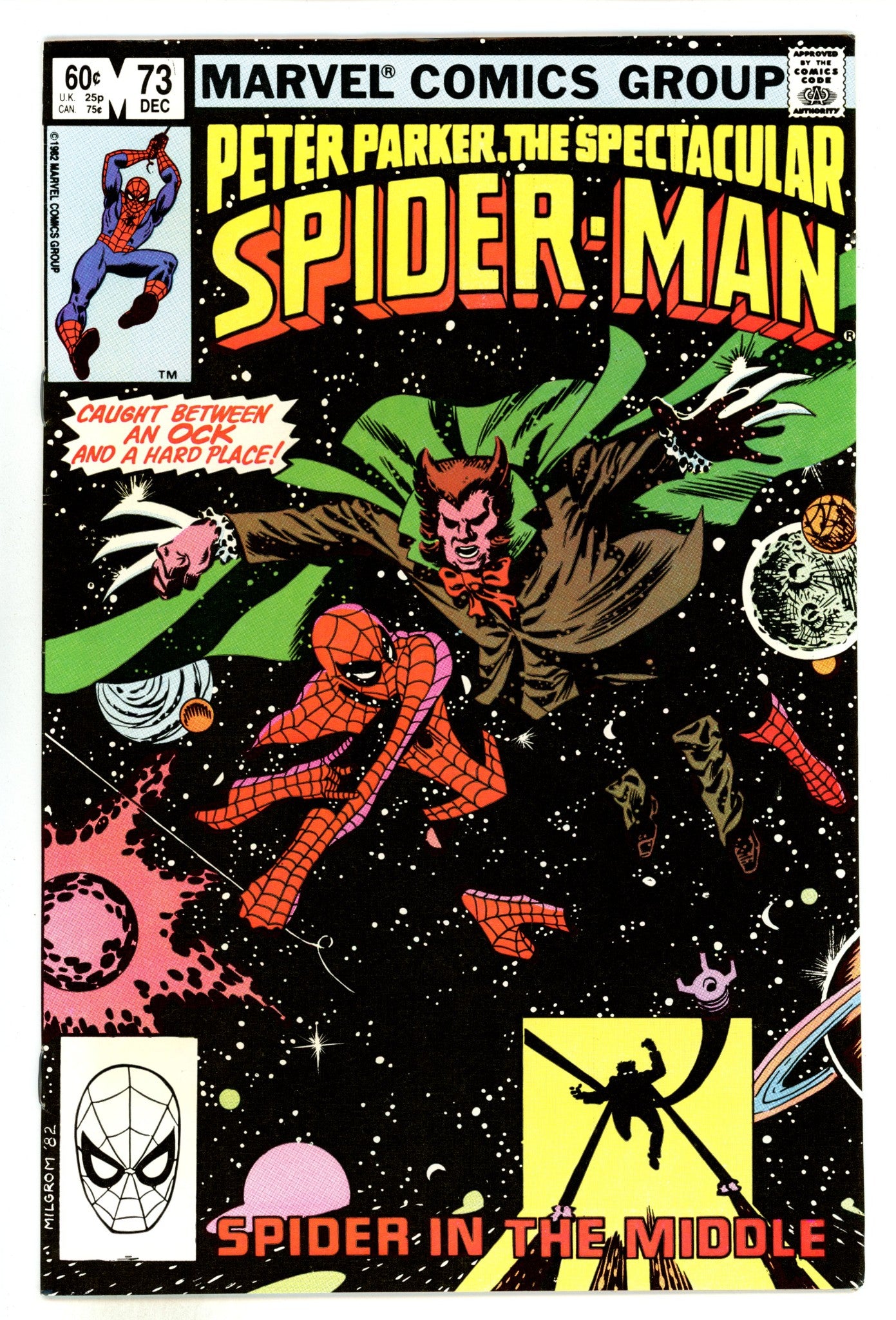 The Spectacular Spider-Man Vol 1 73  VF (8.0)  (1982)  