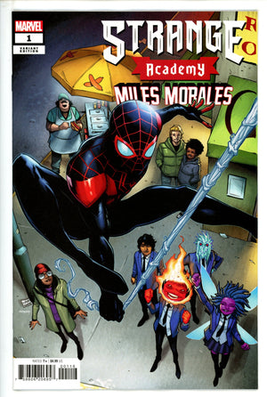 Strange Academy Miles Morales 1 Garbett Incentive Variant VF/NM (2023)
