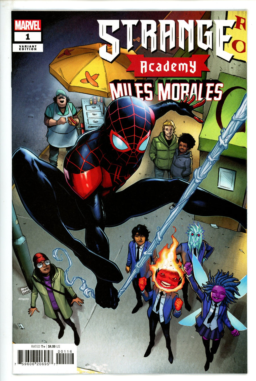 Strange Academy Miles Morales 1 Garbett Incentive Variant VF/NM (2023)