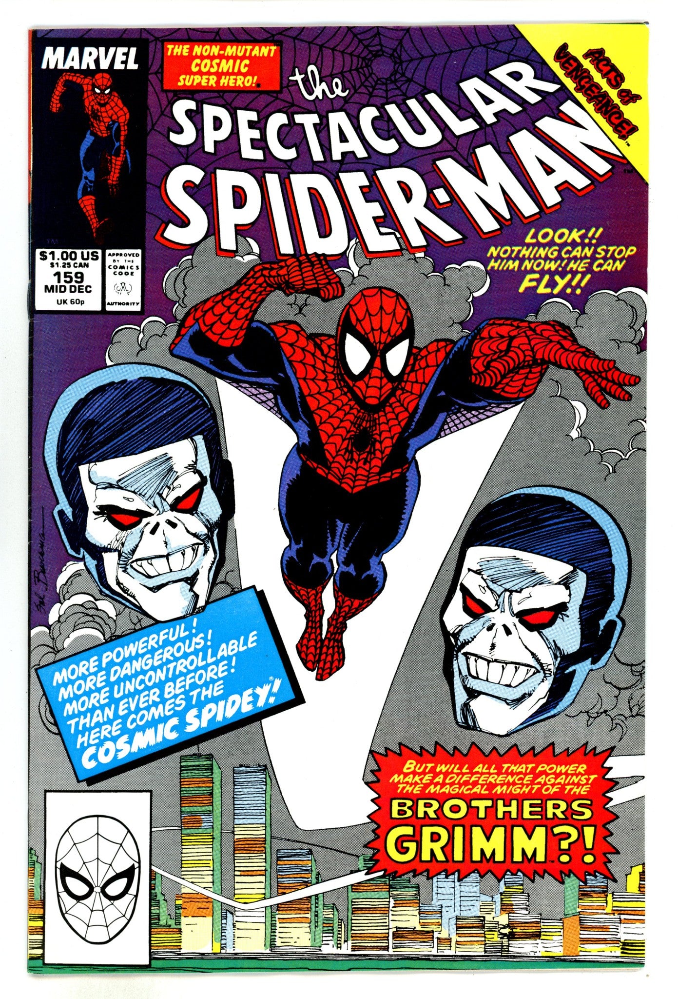 The Spectacular Spider-Man Vol 1 159 Mid Grade (1989) 