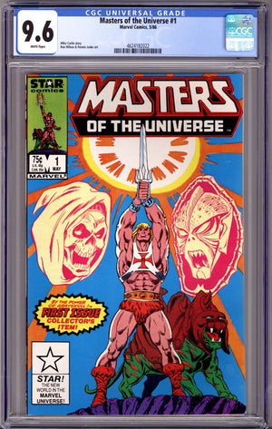 Masters of the Universe 1 CGC 9.6 (NM+) (1986)