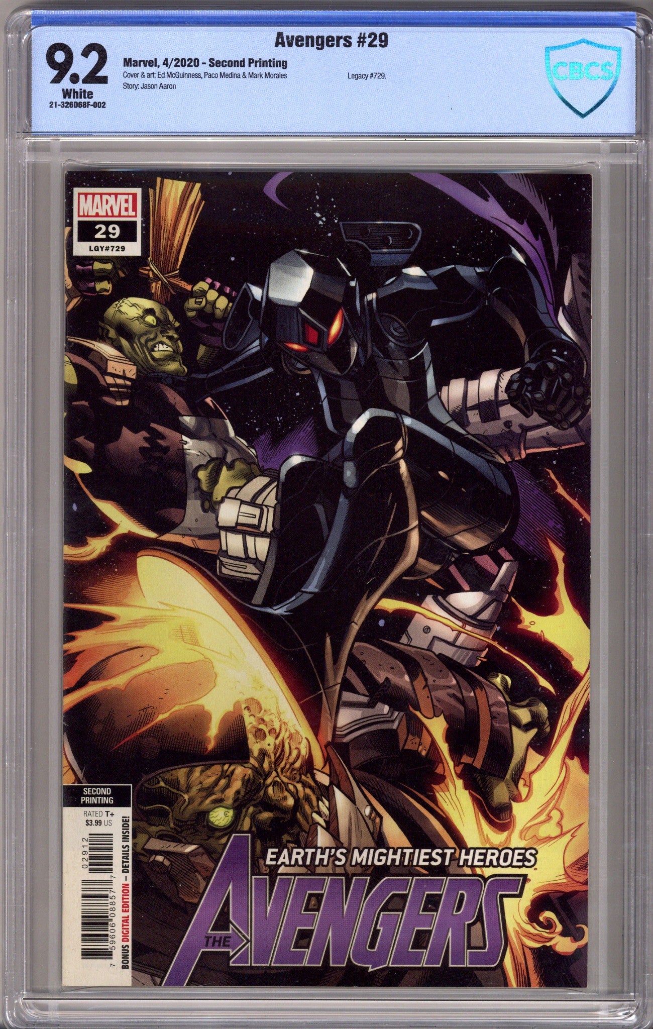 Avengers Vol 8 29 2Nd Print CBCS 9.2 (2020)