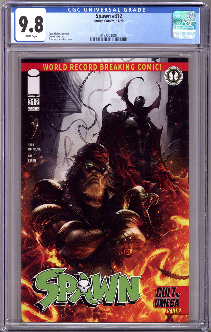 Spawn 312 CGC 9.8 (NM/M) (2020)