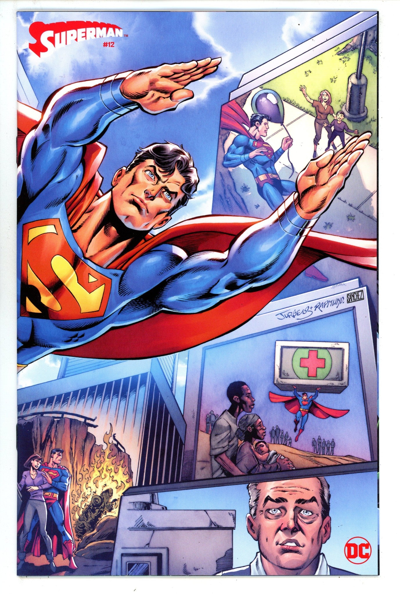 Superman Vol 6 12 Jurgens Wraparound Variant (2024)