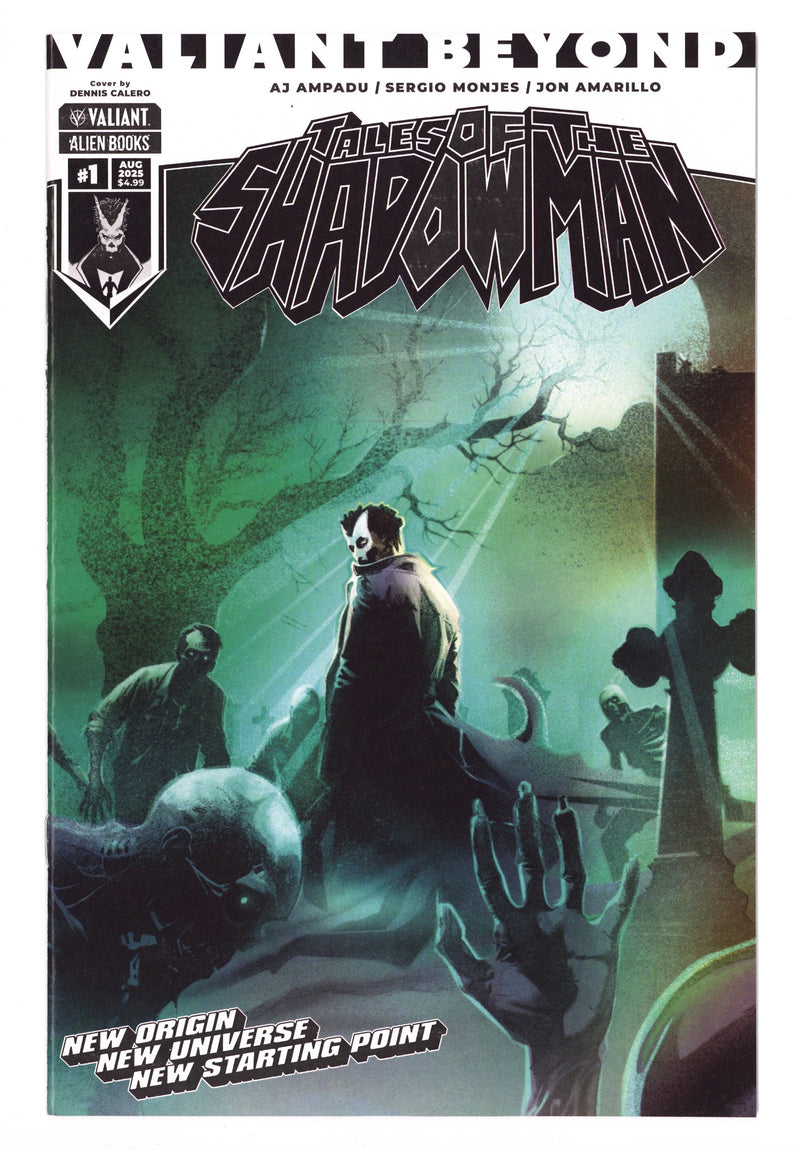 Valiant Beyond: Tales Of The Shadowman 1 Variant Calero Connecting Variant (2025)