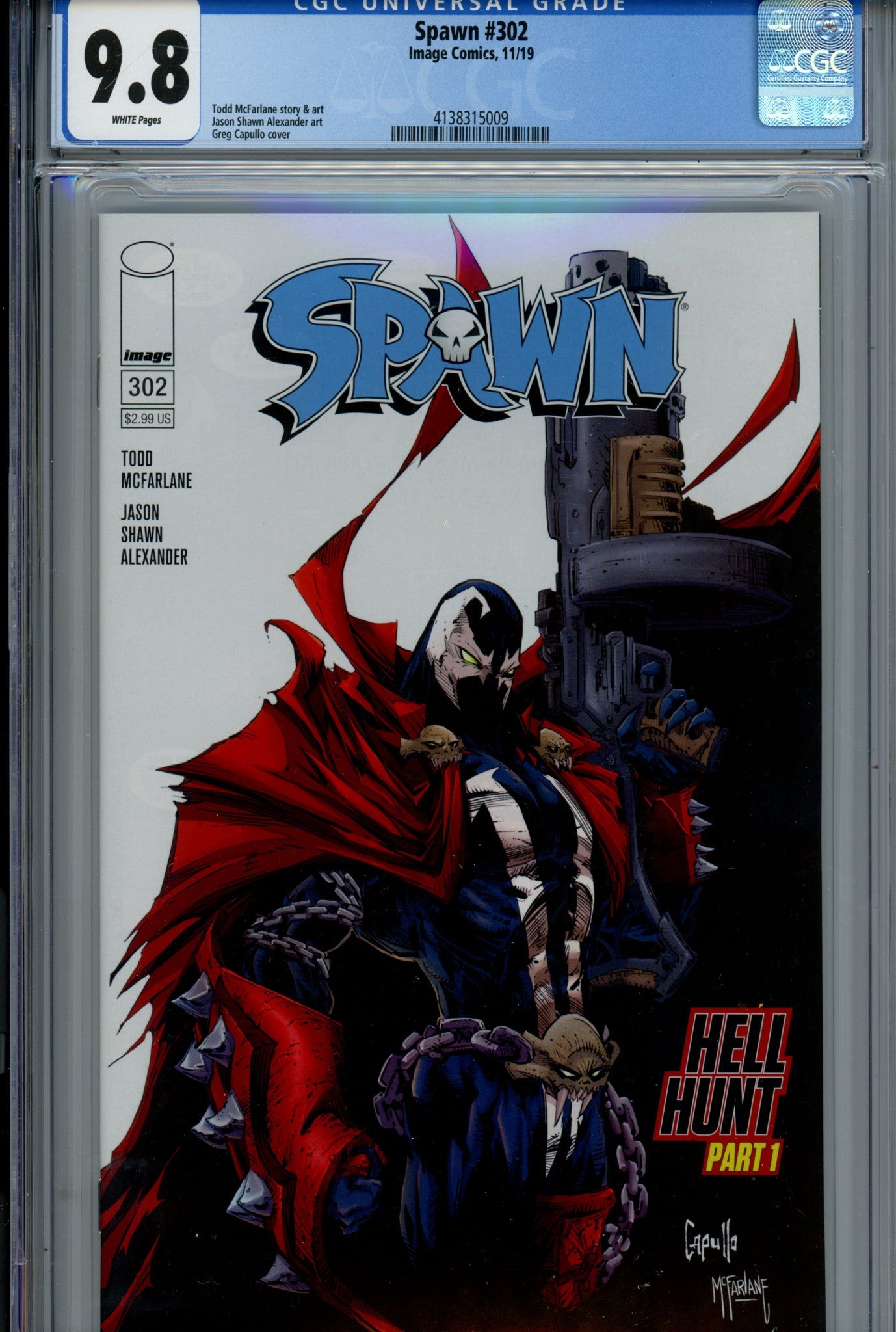 Spawn 302 CGC 9.8 (NM/M) (2019) 