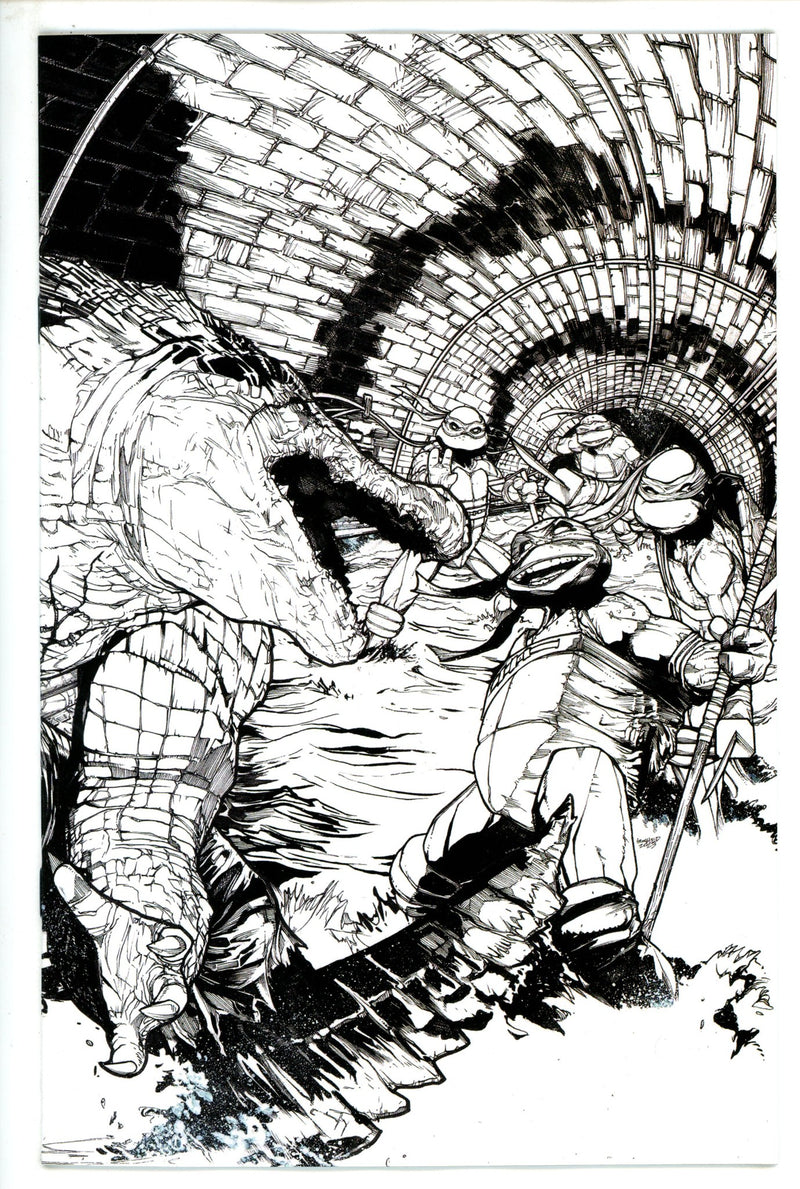 Teenage Mutant Ninja Turtles Vol 5 143 Sanchez B&W Incentive Variant NM- (2023)