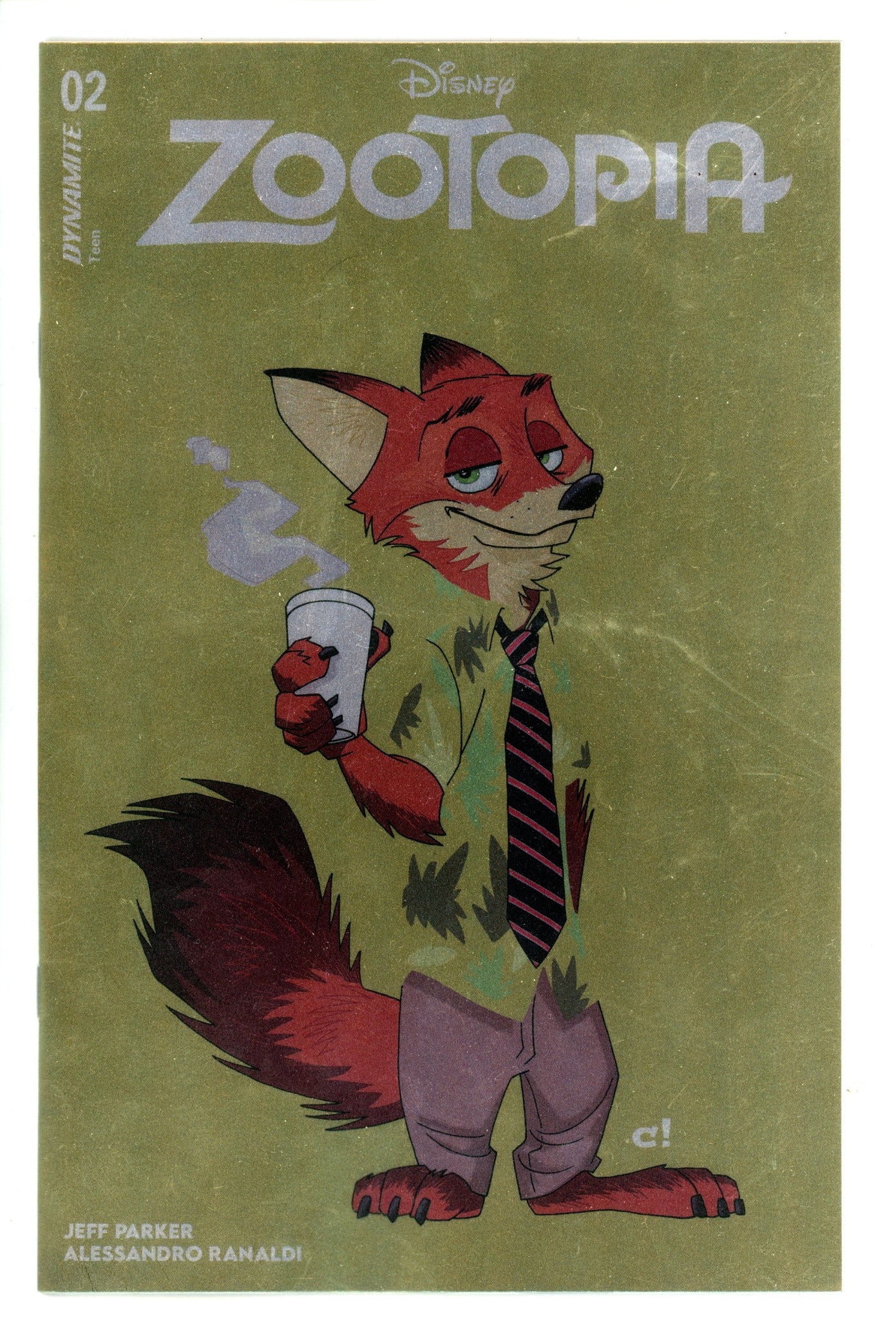 Zootopia 2 Rousseau Color Bleed Foil Incentive Variant NM- (2025)