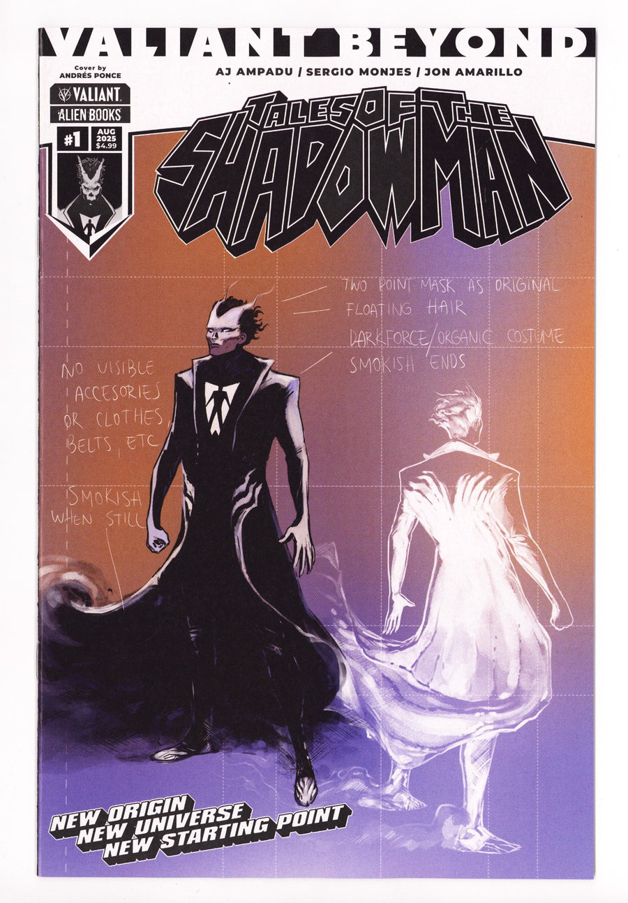 Valiant Beyond: Tales Of The Shadowman 1 Variant Ponce Design Variant (2025)