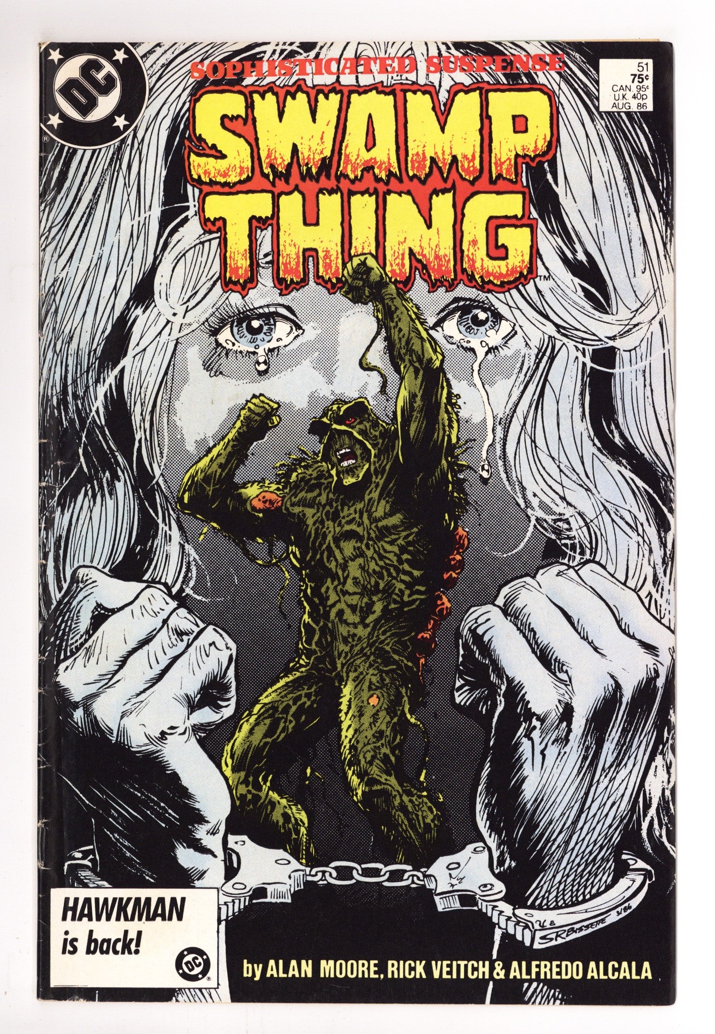 Swamp Thing Vol 2 51 Low Grade (1986) 