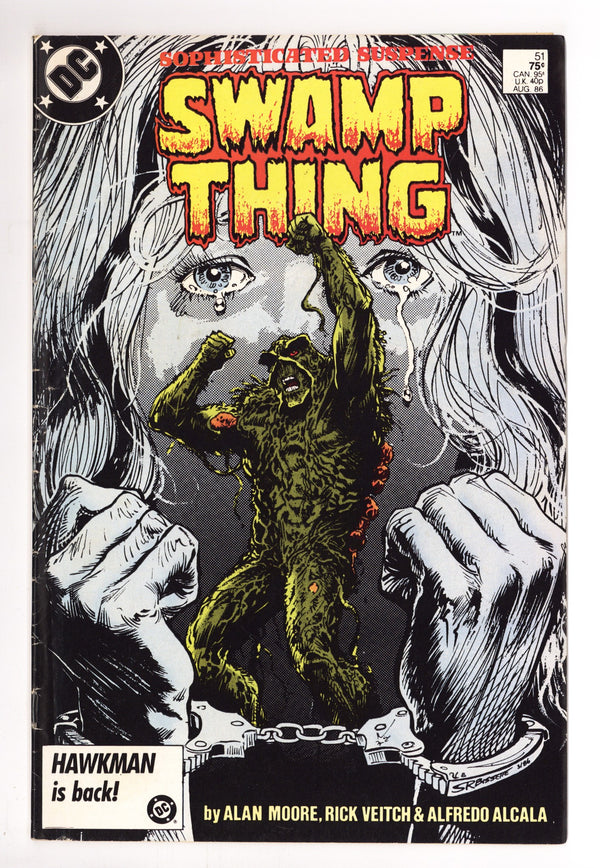 Swamp Thing Vol 2 51 Low Grade (1986)