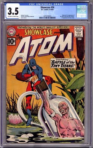 Showcase   34 CGC 3.5 (VG-)   (1961)