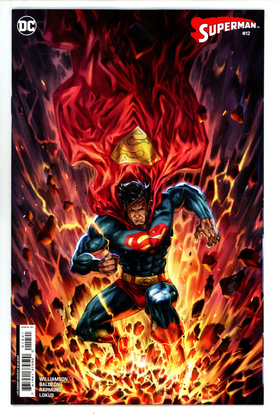 Superman Vol 6 12 Quah Incentive Variant NM (2024)