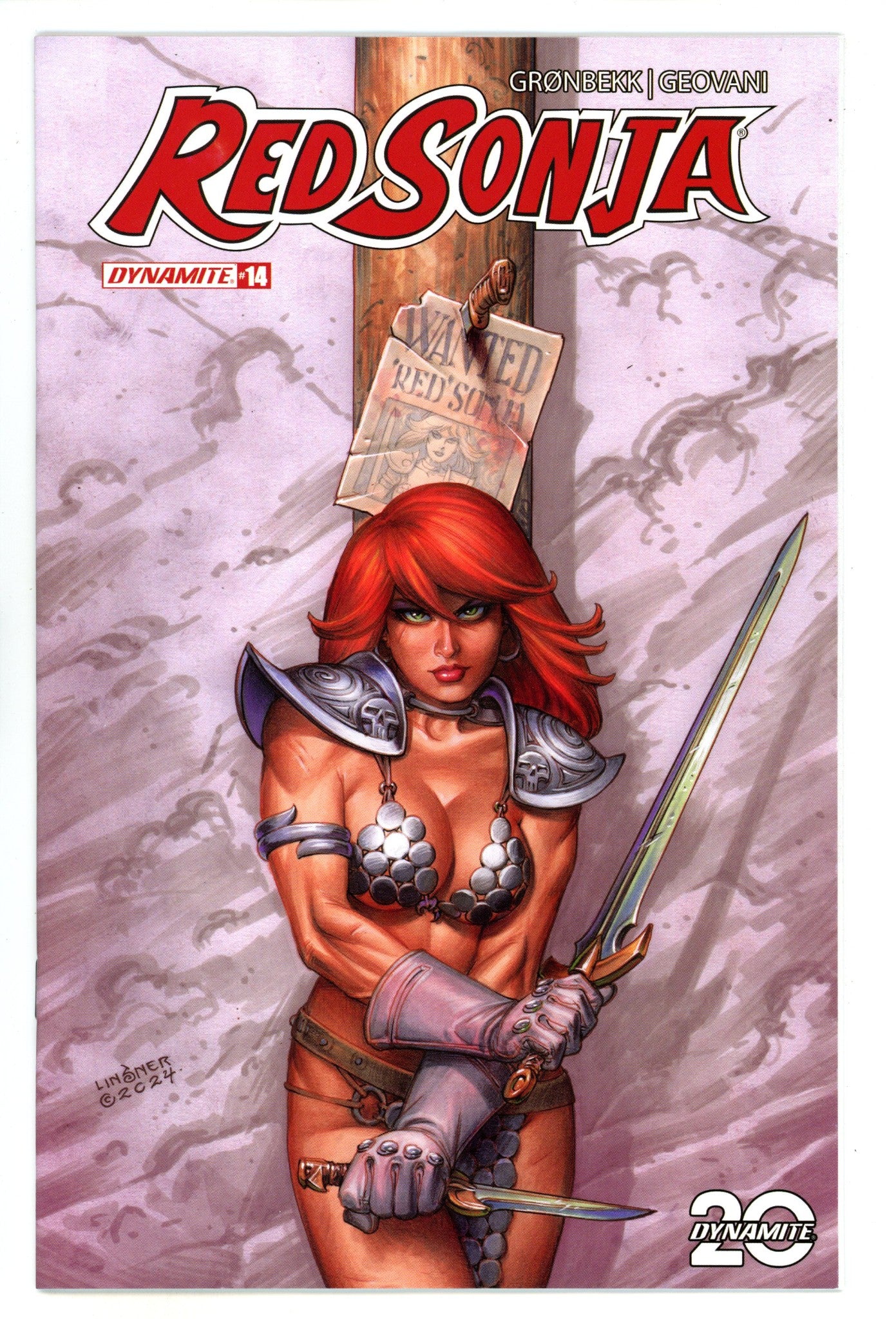 Red Sonja Vol 7 14 Linsner Variant (2024)