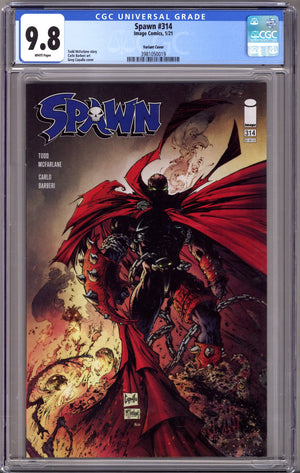 Spawn 314 CGC 9.8 (NM/M) (2021) Capullo Variant