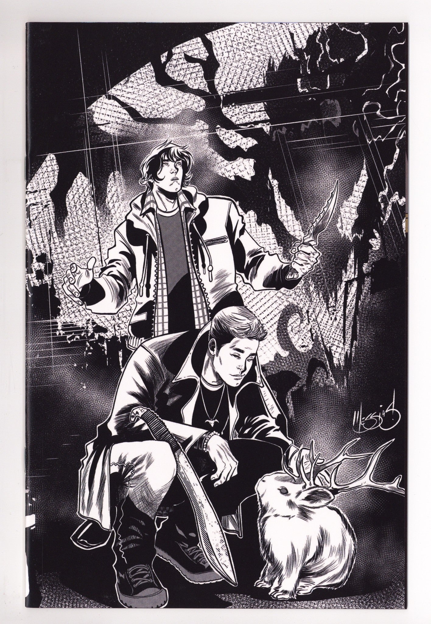 Supernatural 5 Messias B&W Virgin Incentive (2025)