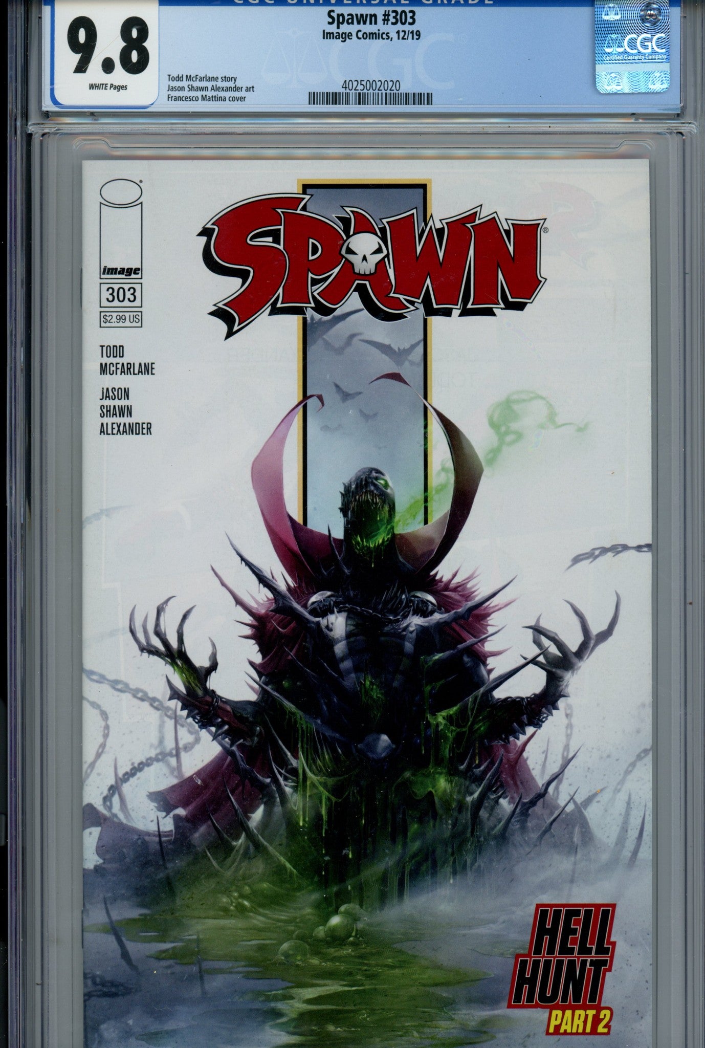 Spawn 303 CGC 9.8 (NM/M) (2019) 