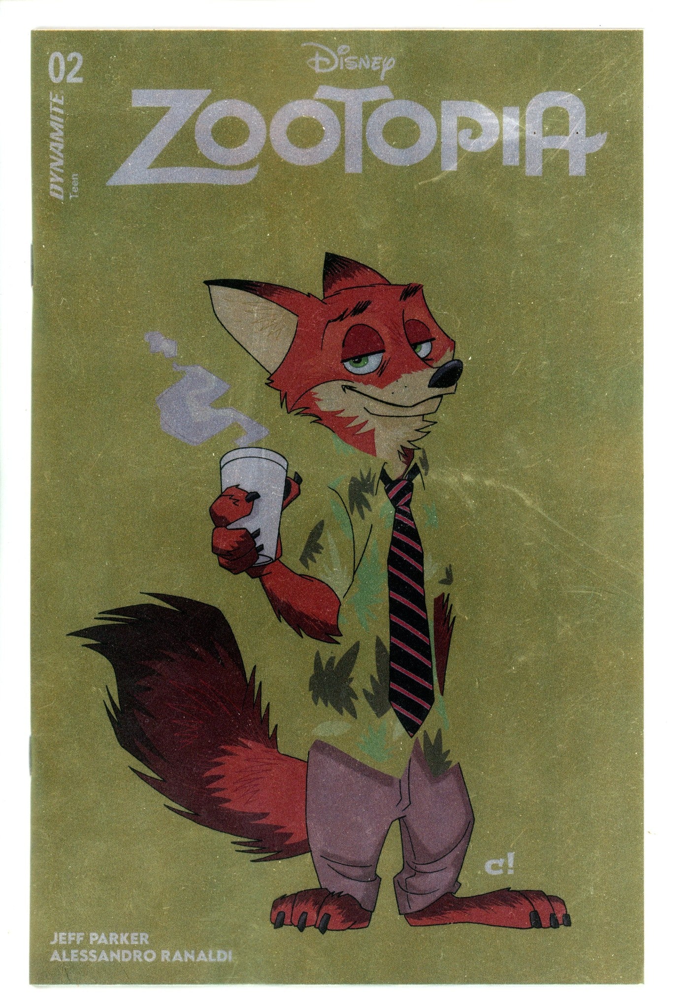 Zootopia 2 Rousseau Color Bleed Foil Incentive Variant NM (2025)