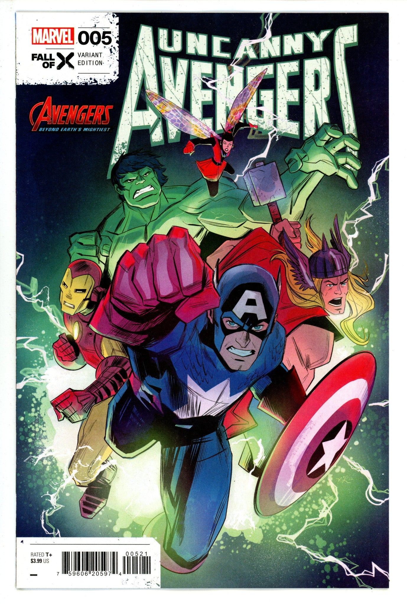 Uncanny Avengers Vol 4 5 Virella Variant (2023)