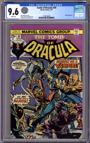 Tomb of Dracula Vol 1 30 CGC 9.6 (NM+) Oregon Coast Collection (1975)