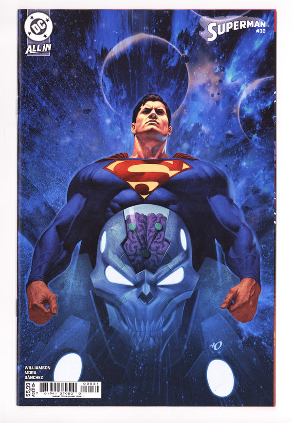 Superman Vol 6 30 Olivetti Variant (2025)