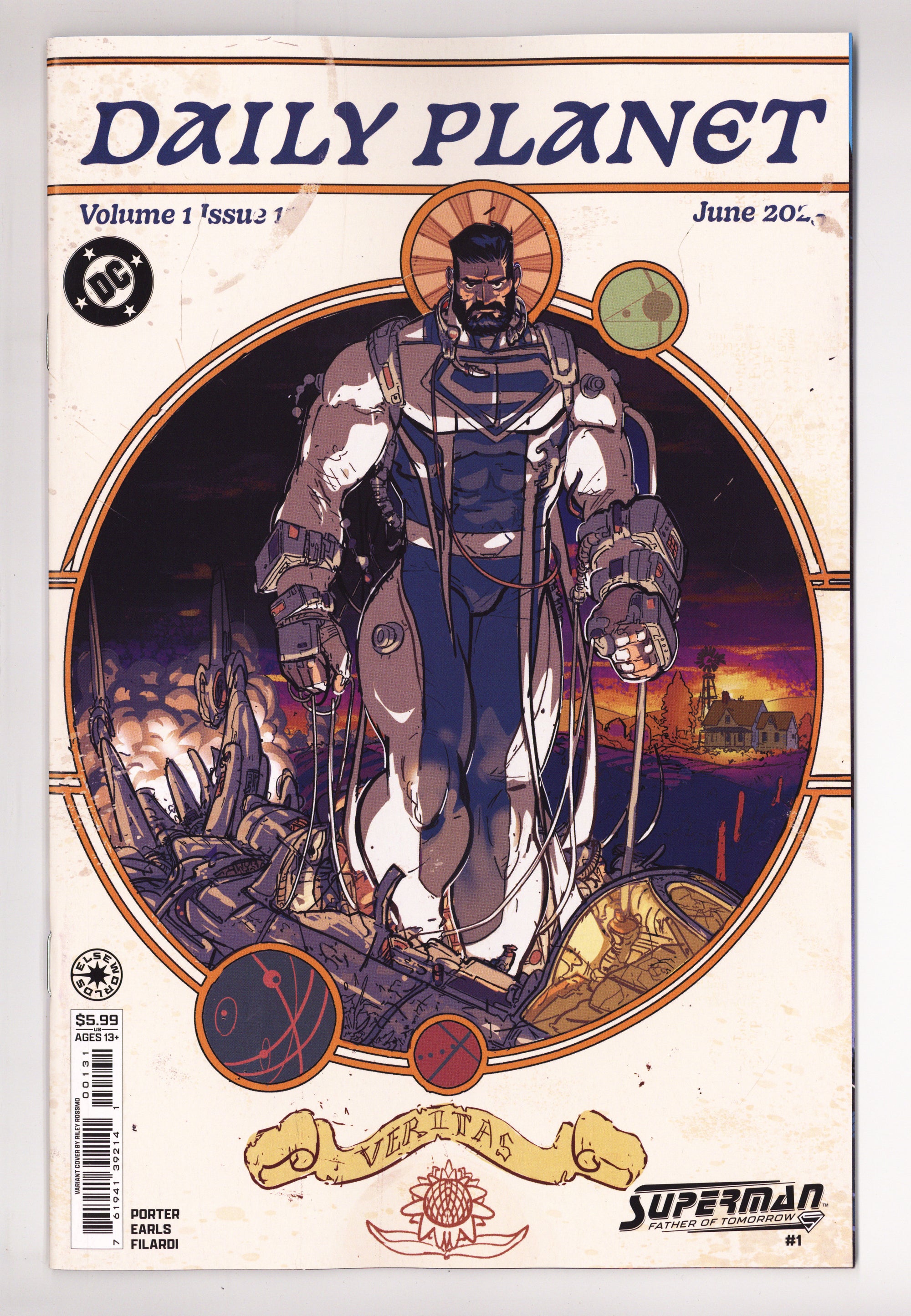Superman Father Of Tomorrow 1 Rossmo Variant (2026)
