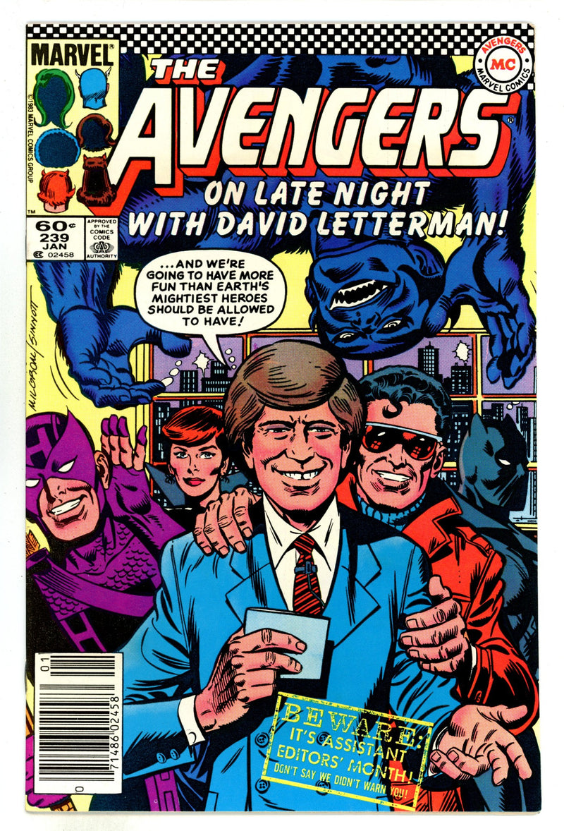 The Avengers Vol 1 239  Mid Grade   (1984)     Newsstand  