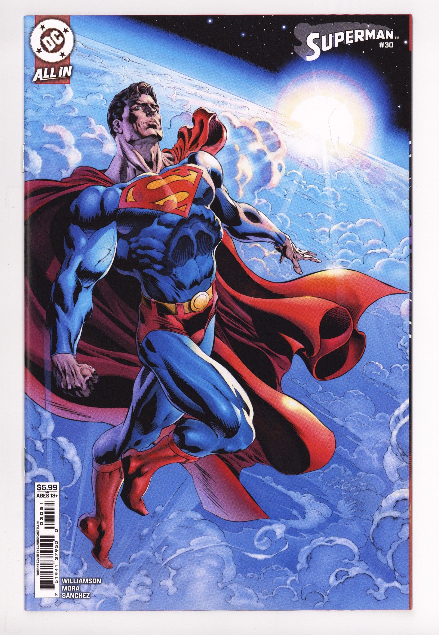 Superman Vol 6 30 Castellini Variant (2025)