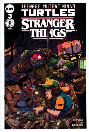 Teenage Mutant Ninja Turtles X Stranger Things 3 Corona Variant (2023)