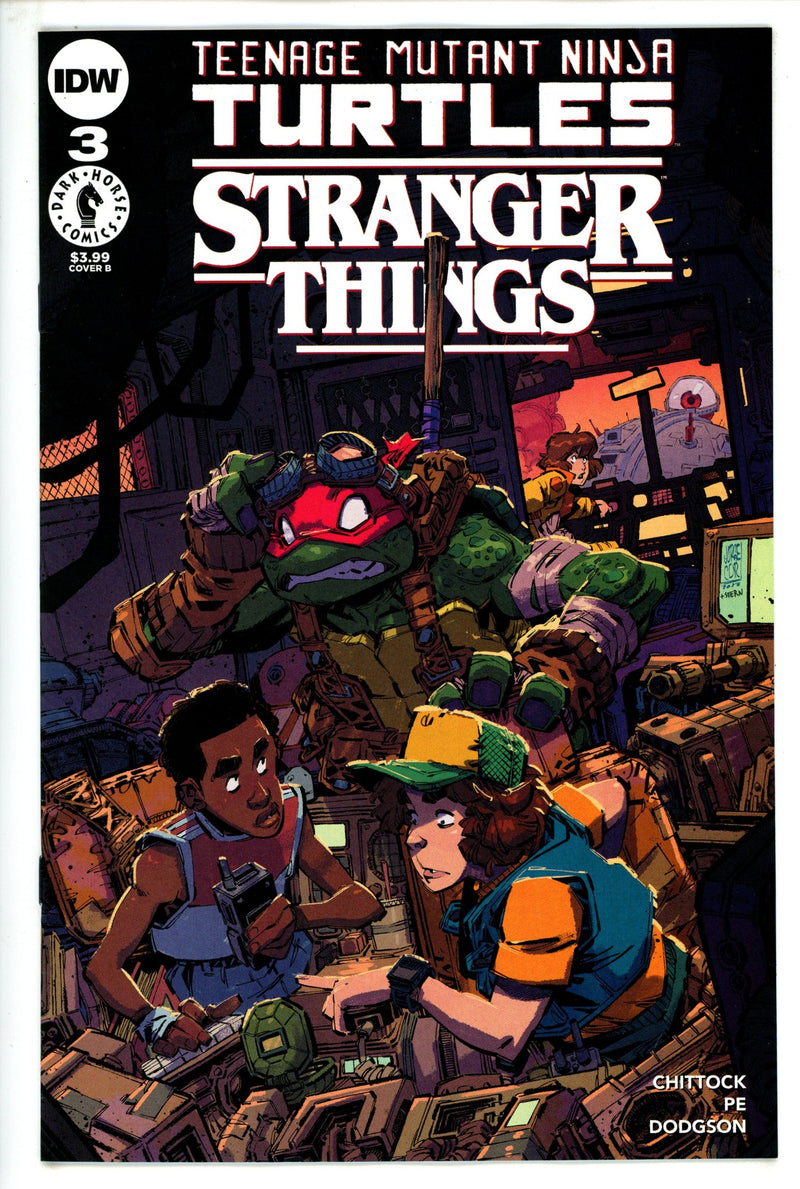 Teenage Mutant Ninja Turtles X Stranger Things 3 Corona Variant (2023)